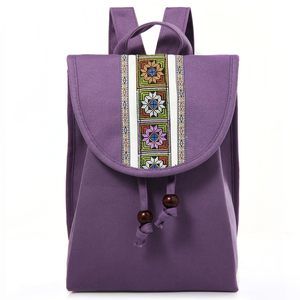 Small Backpack Purse for Women Vintage Canvas Daypack Handbag for Daily Use🫱